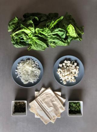 Spinat-Feta-Päckchen Kral Kocht 2 Zutaten