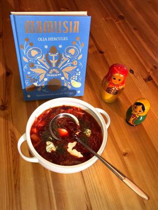 Vegetarischer Borschtsch 4