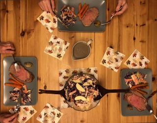 Thanksgiving Tisch
