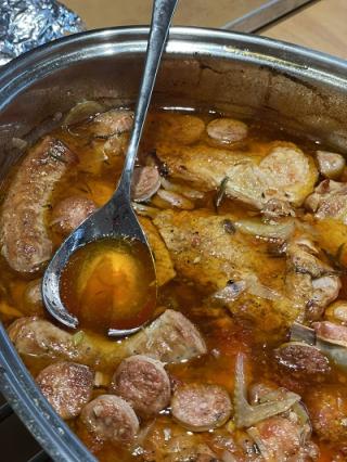 Ragu mit allerlei Fleisch