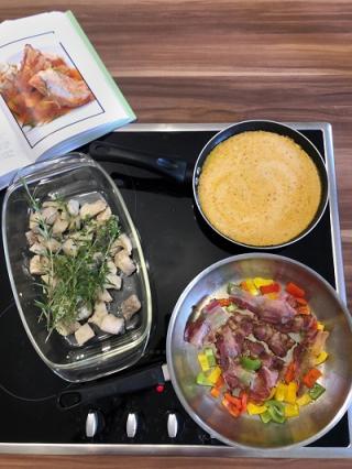 Hecht beim Kochen