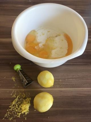 Zubereitung Zitronenkuchen